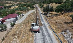Yunusemre Karakılıçlı’da içme suyu hattı yenileniyor
