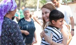 Başkan Mutlu, komşularının evlerine konuk oldu