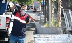 Büyükşehir'den Konteynerlerde Temizlik Seferberliği