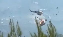 Yunanistan'da yangın söndürme helikopterleri çarpıştı