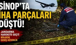 Sinop’ta ormanda İHA parçaları bulundu