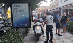 Bodrum'da Yaya Yollarına Sıkı Denetim