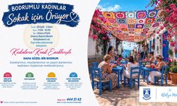 "Bodrumlu Kadınlar Sokak için Örüyor" atölye çalışması
