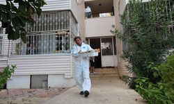 Marmaris'te bu ev'den 1 kamyon çöp çıktı