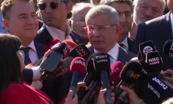 Davutoğlu ifade verdi: “Türkiye tarihinde bir ilk”