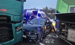 İstanbul-İzmir Otoyolu’nda zincirleme kaza: 11 yaralı