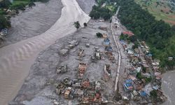 Nepal’de sel felaketi: Yıkım havadan görüntülendi