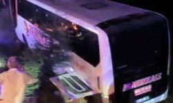 Manisa’da yolcu otobüsü kaza yaptı: 18 yaralı