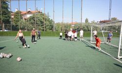 Merkezefendi'de geleceğin kalecileri yetişiyor