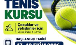 Bodrum'da ücretsiz tenis kursu başlıyor