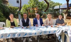 Buca'da kursiyerlerden renkli bahçe buluşması