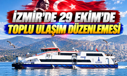 İzmir’de 29 Ekim’de toplu ulaşım düzenlemesi