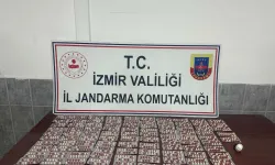 Kınık’ta araçtan 1456 sentetik hap çıktı