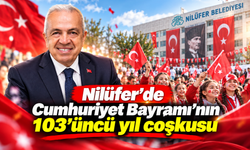 Nilüfer’de Cumhuriyet Bayramı’nın 103’üncü yıl coşkusu