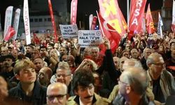 Halk TV önünde kayyım protestosu: Özel konuşuyor