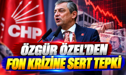 Özgür Özel'den fon krizine sert tepki