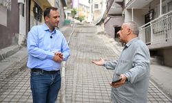 Bornova'da bir yol sorunu daha çözüldü