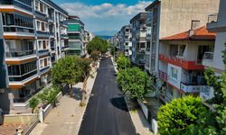 Gaziemir'de 21 bin 789 ton asfalt serildi