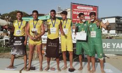 Gümüldür'deki turnuvada ayak voleybolu şampiyonu Venezuela