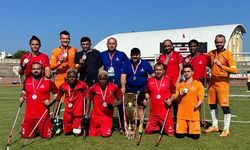 İzmir’in ampute futbol takımı Türkiye ikincisi