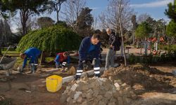 İzmir'in tarihi Hasanağa Bahçesi'nde yenileme çalışmaları başladı