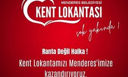 Menderes Belediyesi'nden kent lokantası geliyor