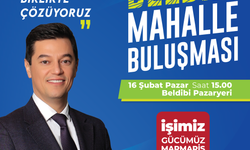 Marmaris Beldibi’nde mahalle buluşması