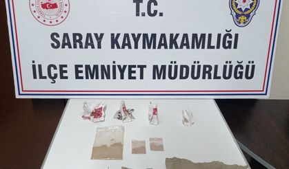Tekirdağ’da peçeteye emdirilmiş uyuşturucu madde ele geçirildi