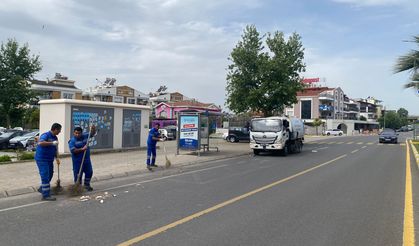 Aydın sokakları pırıl pırıl