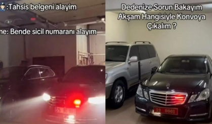Makam kartı, silah ruhsatı, çakarlı araç! Sosyal medya bunu konuşuyor