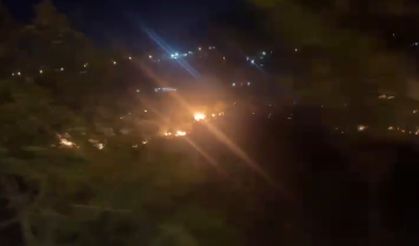 Kahramanmaraş’ta bahçe yangını