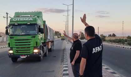 İyilik Gemisi”nden gelen yardım malzemeleri Gazze’ye gidiyor