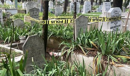 Mezarlıkta poşete sarılı halde cenin bulundu
