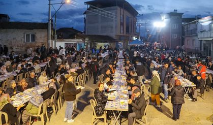 Yetişkin’in ramazan buluşması ışıklı mahallesi’nde