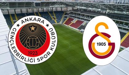 Gençlerbirliği–Galatasaray maçı 11'leri açıklandı