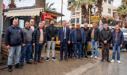 Başkan Vekili Tahsin Demirtaş’tan taksici esnafına ziyaret