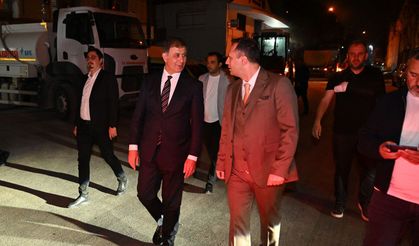 Eşki ve Tugay'dan gece baklavalı destek