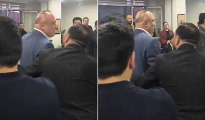 CHP’li Melih Meriç’e parti binasında protesto