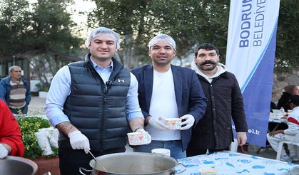 Bodrum Belediyesi'nin iftar programları Türkbükü'nde başladı