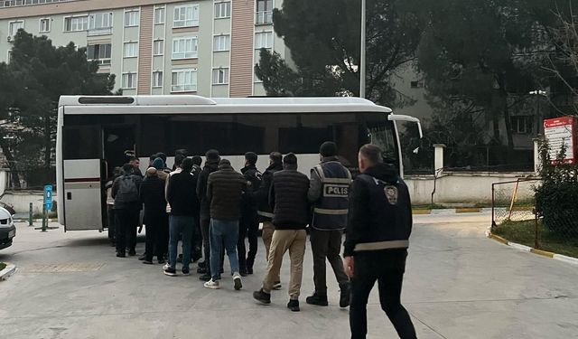 Daltonlar Çetesi’ne operasyon: 4’ü çocuk 14 şüpheli gözaltına alındı