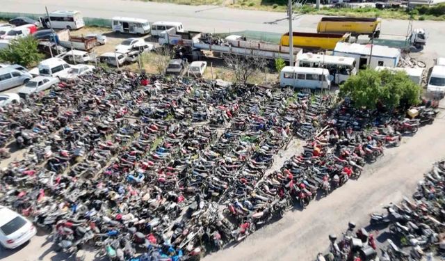 Aksaray’da usulsüz 3 bin motosiklet trafikten men edildi