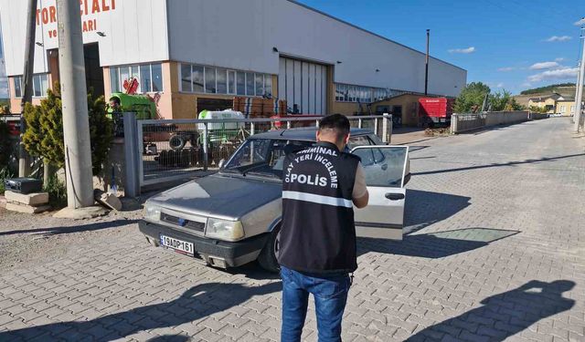 Çaldıkları otomobille drift atan çocuklar "dur" ihtarına uymayıp kaçtı