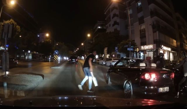 Döner bıçaklı maganda tutuklandı