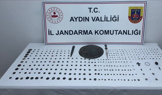 Kuşadası’nda tarihi eser operasyonu