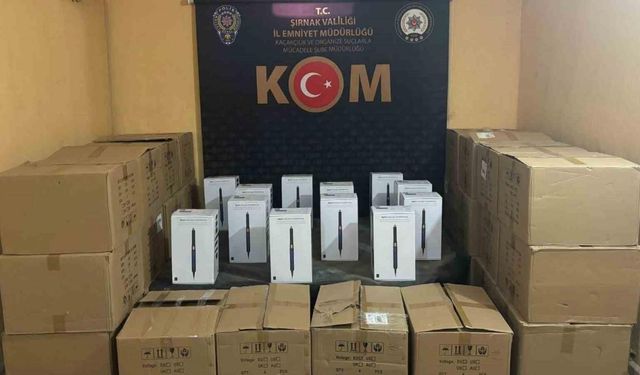 Şırnak’ta asayiş, narkotik ve kaçakçılık operasyonlarında 4 tutuklama