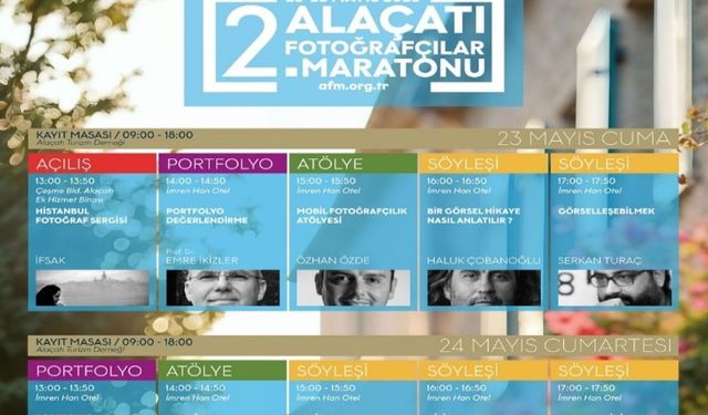 Alaçatı’da “Mutluluk” karelere yansıyor