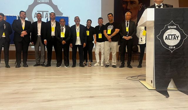 Altay'da yeni başkan Yüksel Gürüz’ün yönetimi belli oldu