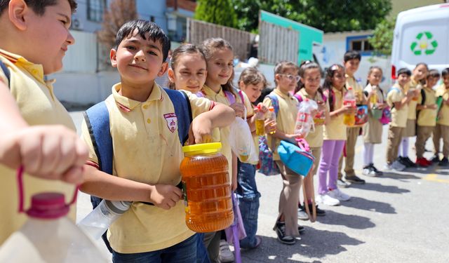 Buca Belediyesi’nin örnek geri dönüşüm çalışması