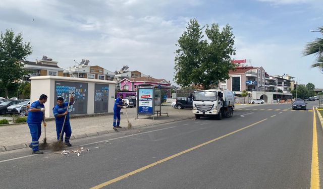 Aydın sokakları pırıl pırıl