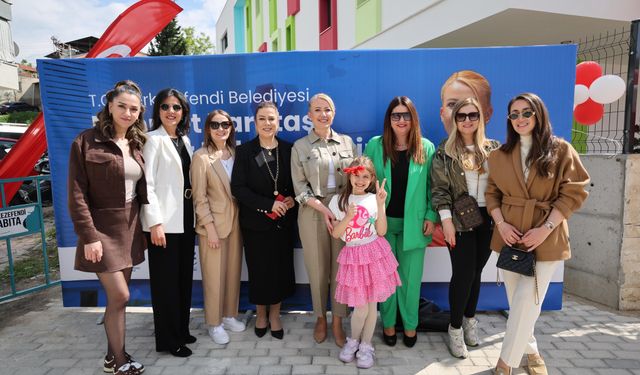 Merkezefendi Belediyesi'nin 3. kreşi açıldı